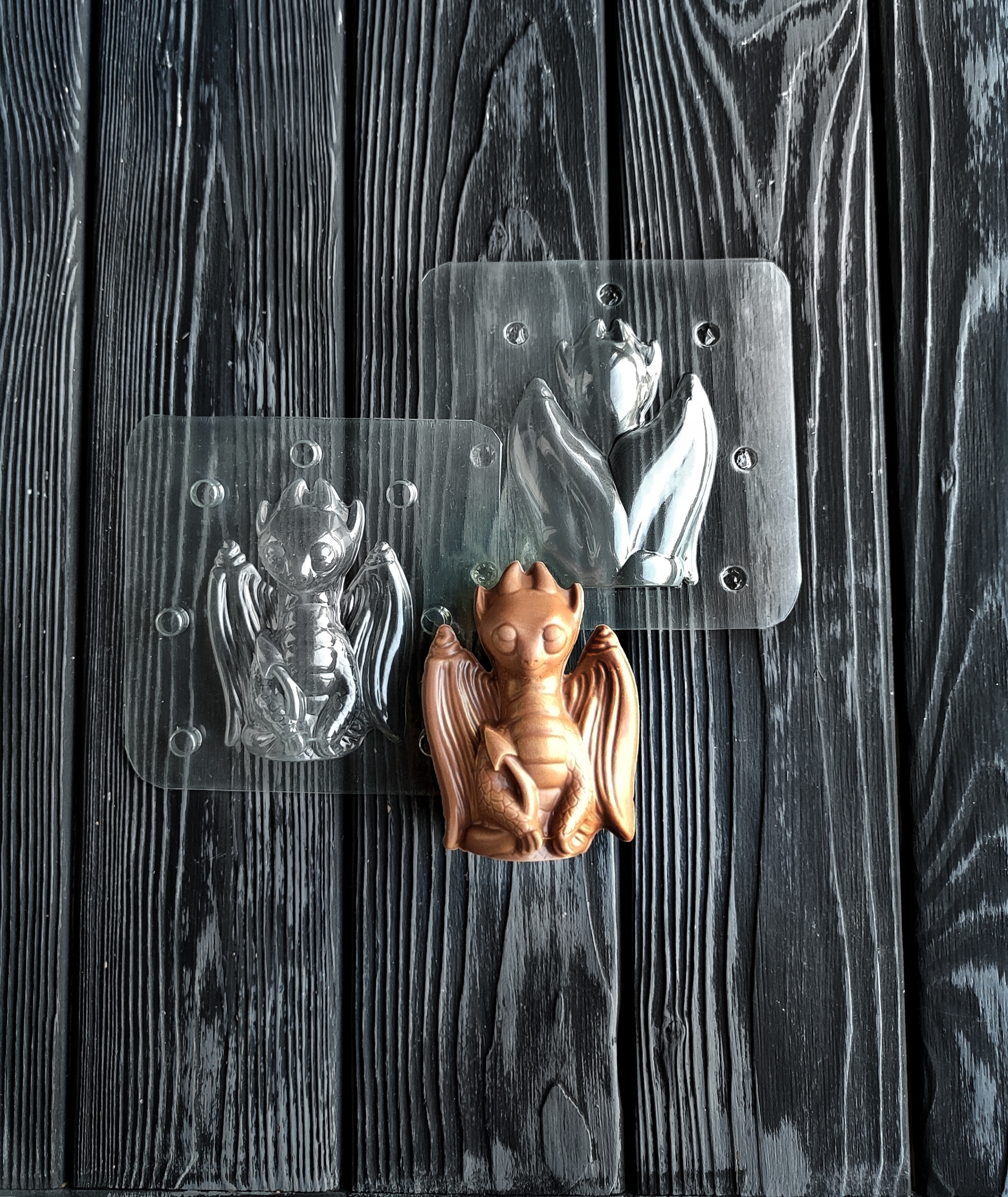 картинка Дракон, фигурка, форма пластиковая от магазина KADZAMA